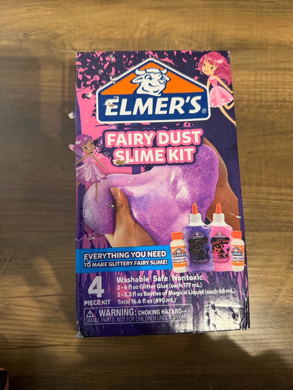 Fairy Dust Slime Kit - Purple Glitter